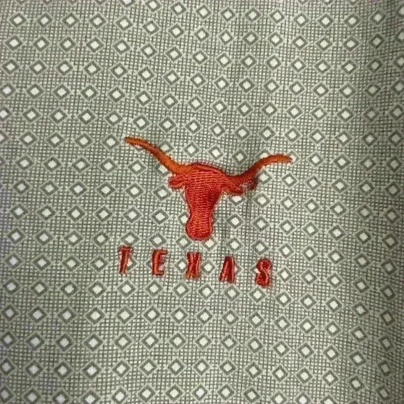 Red Oak University of Texas Polo size XL. Orange Tan - Picture 5 of 5